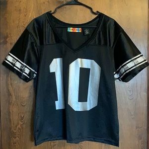 Women’s Black Plain Jersey